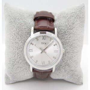 Women TFX by Bulova Quartz WR Analog 32mm Dial Causal Round Watch (F655)